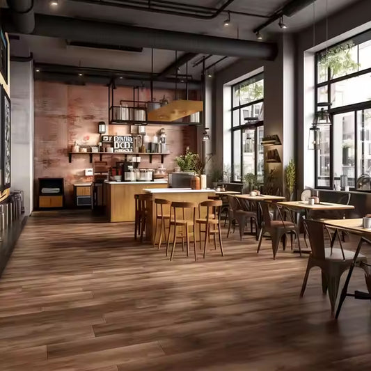 Wholesale High Gloss Glue Down Plank Flooring Lvt Flooring Pvc Vinyl Spc Flooring Piso Tile-海智集-