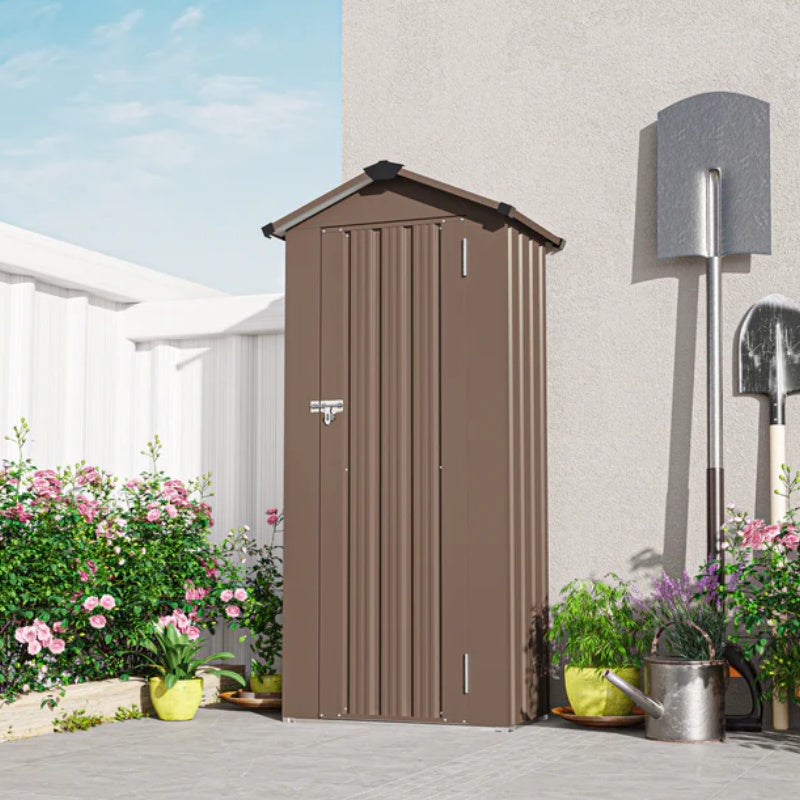 Campcraft High quality galvanized iron sheet, waterproof design, reasonable internal space planning, equipped with a solid lock system, easy to assemble and move, two colors optional-海智集-Default-