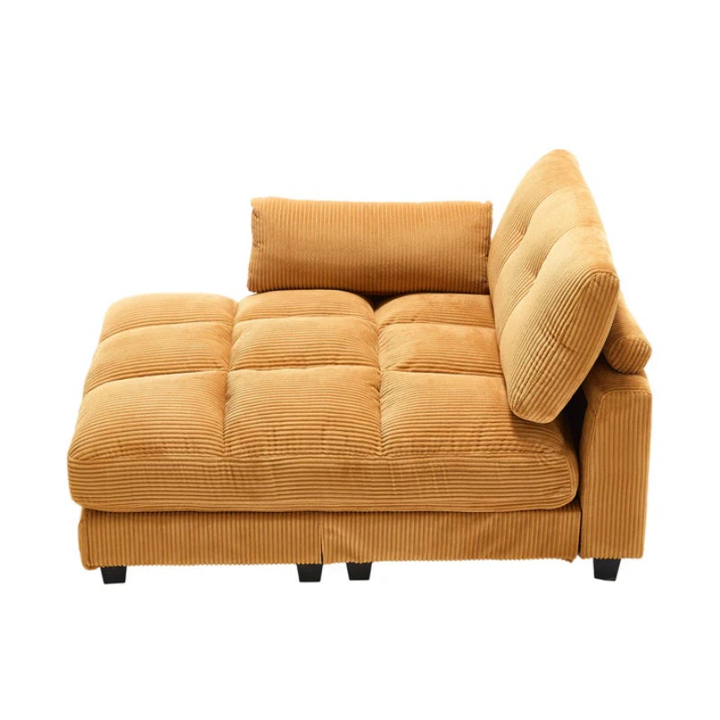 UNITED WE WIN Sleeper Sofa Couch Bed,Oversized Chaise Lounge Chair Cozy Cloud Couch-海智集-Default-
