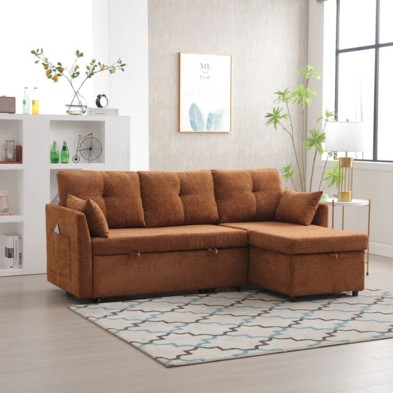 UNITED WE WIN-Furniture, modular L-shaped sofa, modular long sofa with reversible chaise lounge, Sofa bed, Sleeper sofa, modular sofa combination with storage seats.-海智集-Default-