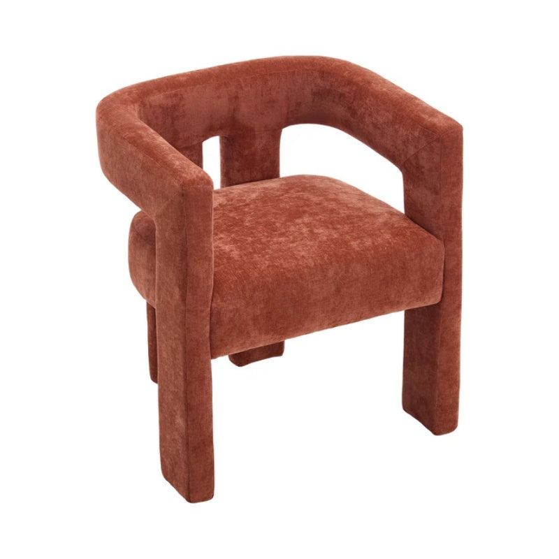 Campcraft Contemporary Designed Fabric Upholstered Accent/Dining Chair /Barrel Side Chairs Kitchen Armchair for Living Room 2PC/SET-海智集-Default-