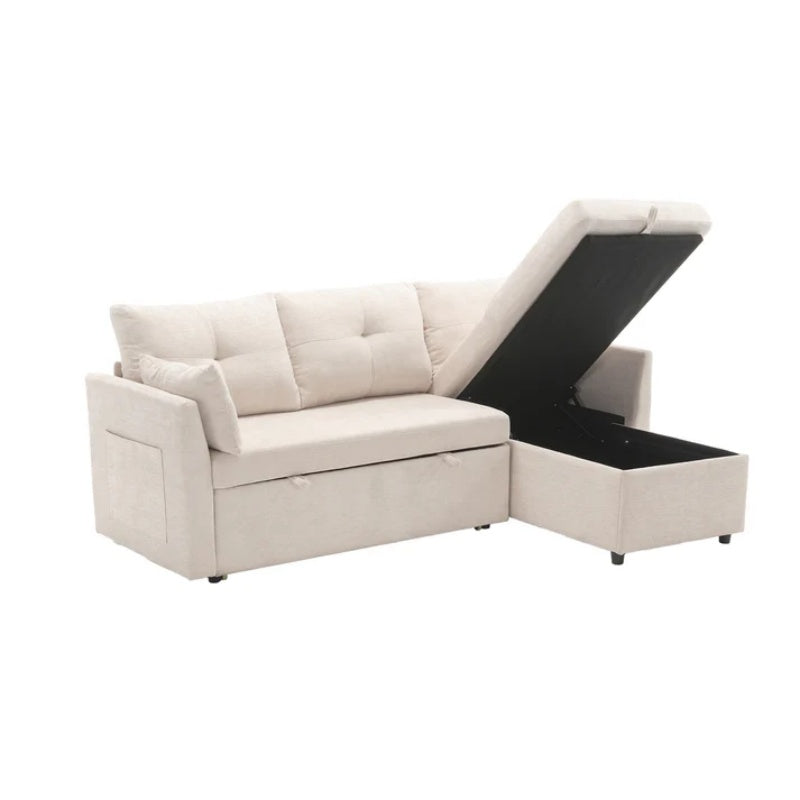 UNITED WE WIN-Furniture, modular L-shaped sofa, modular long sofa with reversible chaise lounge, Sofa bed, Sleeper sofa, modular sofa combination with storage seats.-海智集-Default-