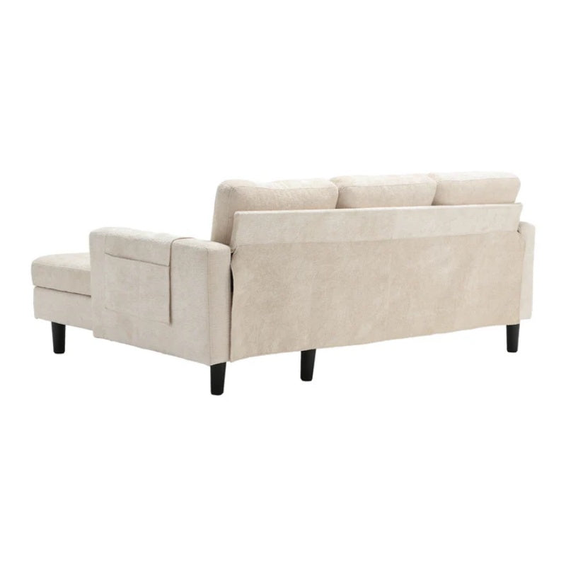 UNITED Sectional Sofa Reversible Sectional Sleeper Sectional Sofa with Storage Chaise-海智集-Default-