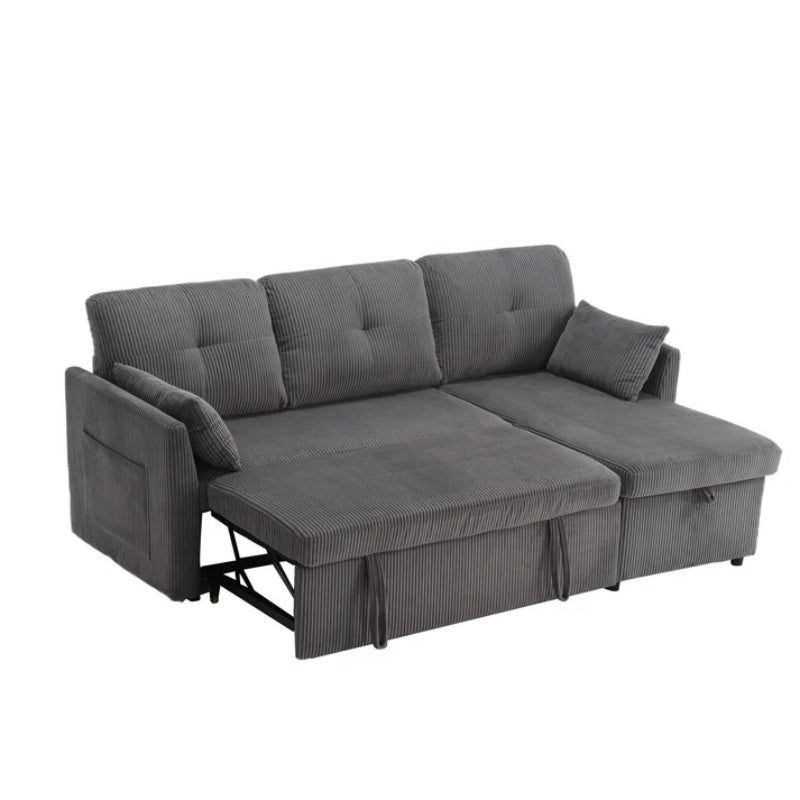 UNITED WE WIN-Furniture, modular L-shaped sofa, modular long sofa with reversible chaise lounge, Sofa bed, Sleeper sofa, modular sofa combination with storage seats.-海智集-Default-