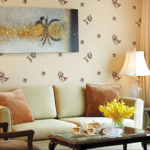 Summer Flowers Wallpaper: Adding an artistic Touch to the Free American Style-海智集-