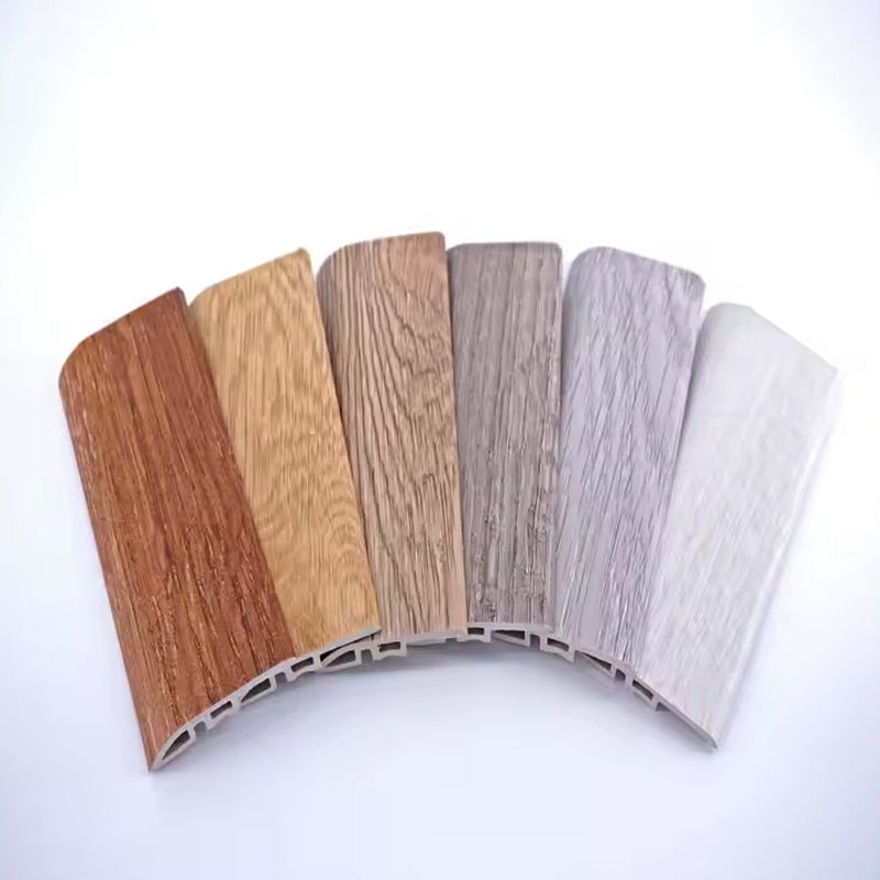 Gold Wall Kitchen Cabinet Led Flooring Panel Plastic Wood Wpc Skirting Accessories-海智集-