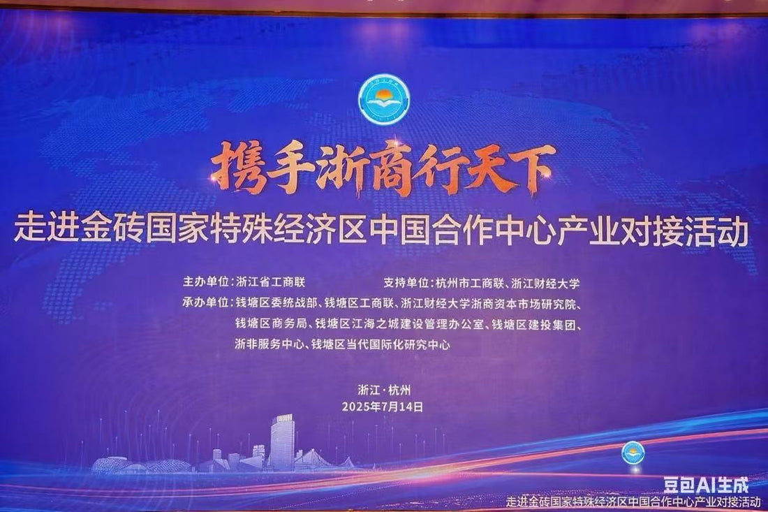 "Joining Hands with Zhejiang Businesses to Go Global" – BRICS Industrial Docking Event Held, with "Haizhi Collection" Platform Invited to Participate - 海智集