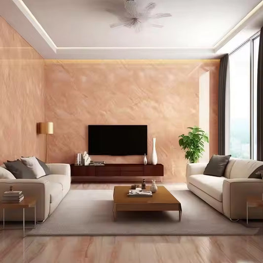 Modern Style Acoustic Panels New Spc Pu Tv Panel Texture Board Interior 3d Decorative Marble Sheet Pvc Wall Panel-海智集-