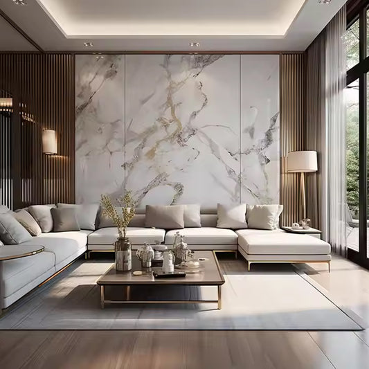 Factory Wholesale Price Marble Customized With Thickness 4-50mm Marble Acrylic Sheet Wall Panel-海智集-