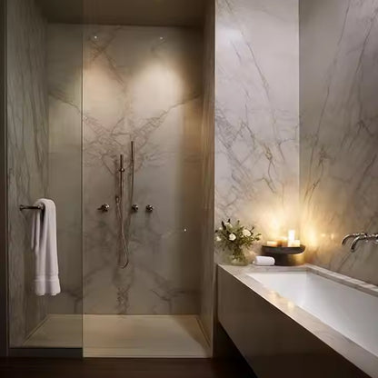 Luxury Glossy PVC Marble Sheet Wall Panel UV Board SPC Wpc Wall Panel Board-海智集-