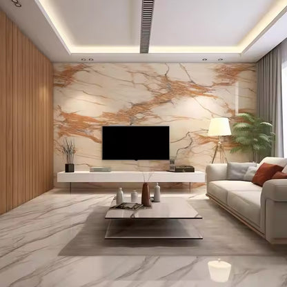Interior Panels & Boards WPC Sheet 8mm SPC Board Wall Panel Pvc Marble Sheet Hotel Wall Panels-海智集-