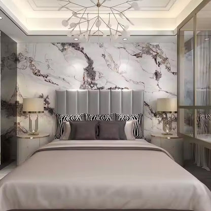 Popular New Design Wood Fiber PVC WPC Wall Cladding Panel Background Pvc Plastic Vinyl Indoor Wpc Wall Panel-海智集-