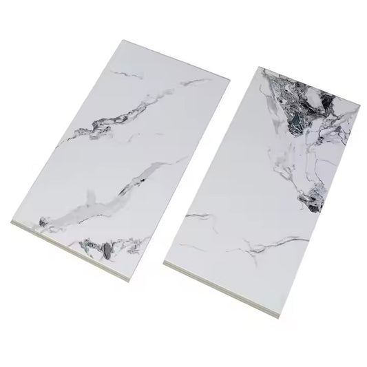 Decorative SPC Wall Noise Cancelling PVC Marble Stone WPC Wall Panels Interior Board-海智集-