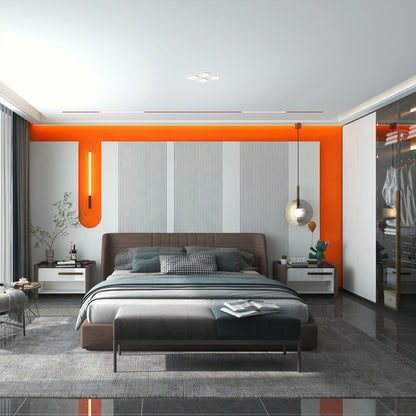 Waterproof Fluted Wall Panel Acrylic Marble WPC Concave PVC Wood Tiles Modern Design Wall Boards-海智集-