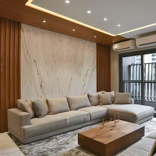 Professional Manufacturer Wooden Grain PVC WPC Wall Panels for Decoration-海智集-