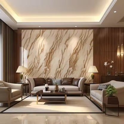 Hot Sales Spc Uv Pvc Marble Plastic Wpc Indoor Wall Board Sheet Wall Panel Meter Wall Interior-海智集-