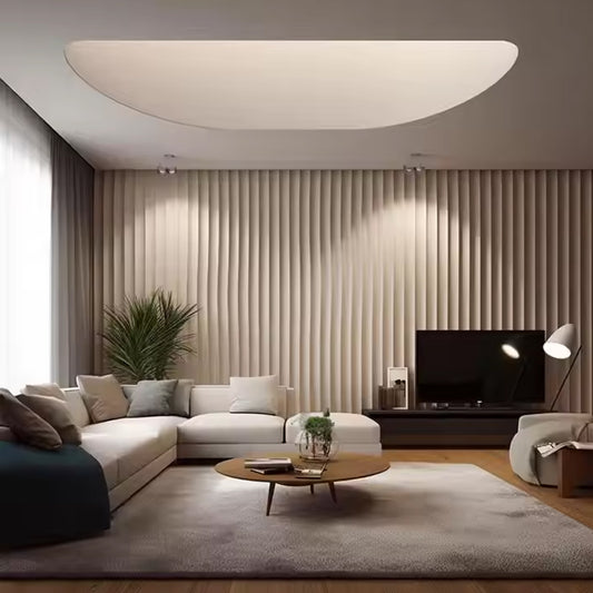 Pvc Home WPC Fluted Manufacturers 3d Interior Wall Panel for Wall Board-海智集-