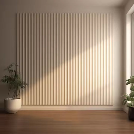 Hot Sell Cheap Price WPC Wall Board Interior Fluted Wall Panels Designs for Decoration-海智集-