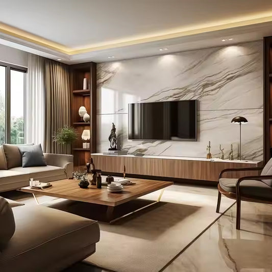 Waterproof Decorative Pvc Marble Wall Panels Wall Interior Wpc Board-海智集-