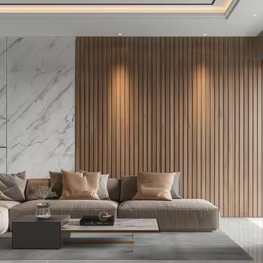 Waterproof Wood Plastic Composite Wall Panel Wpc Cladding Interior Exterior Pvc Other Boards WPC Wall Panel-海智集-