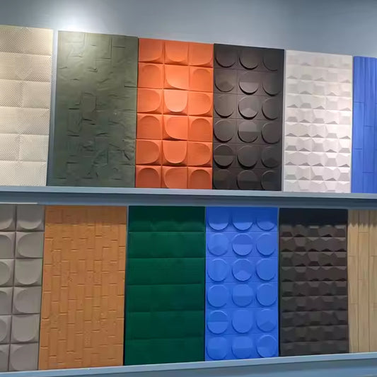 Modern Design Indoor Outdoor PU Stone Panel Factory Sourced Polyurethane Artificial Wall Granite 3D Model Design Exterior-海智集-