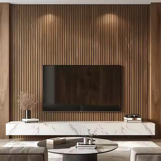 Economical Wooden Grain 3D PVC WPC Wall Panels Decorative House Building Materials at Cheap Price-海智集-