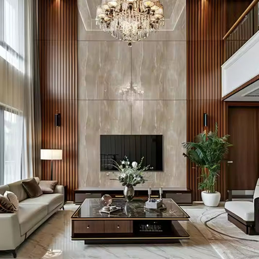Interior Lambrin Decorativo Wpc Lambrin Pvc Wall Decor Panel Others Wallpapers/wall Panels-海智集-