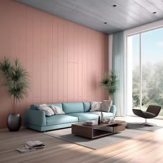 Wholesale Price Wall Cladding Real Wood Panel Waterproof Durable Home Decorative Wall Panel-海智集-