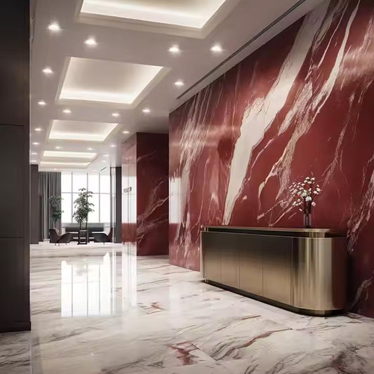 Spc Marble Aluminum Wall Panel 3d Interior Wall Decoration Background Covering Wpc Wall Board-海智集-