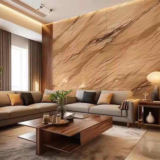 Custom Spc Decorative Wall Panel Wpc Pvc Marble Wall Board Wall Interior-海智集-