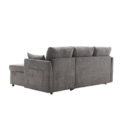 UNITED WE WIN-Furniture, modular L-shaped sofa, modular long sofa with reversible chaise lounge, Sofa bed, Sleeper sofa, modular sofa combination with storage seats.-海智集-Default-