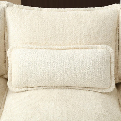 UNITED WE WIN Modern Large chenille Fabric U-Shape Sectional Sofa-海智集-Default-