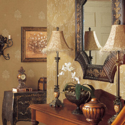 Ancient Style Lai Yi Wallpaper: A space with ancient charm interpreted by Lingxiu Wall Fabric-海智集-
