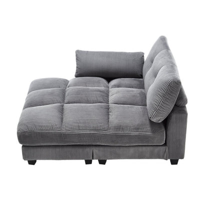 UNITED WE WIN Sleeper Sofa Couch Bed,Oversized Chaise Lounge Chair Cozy Cloud Couch-海智集-Default-