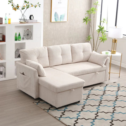 UNITED WE WIN-Furniture, modular L-shaped sofa, modular long sofa with reversible chaise lounge, Sofa bed, Sleeper sofa, modular sofa combination with storage seats.-海智集-Default-