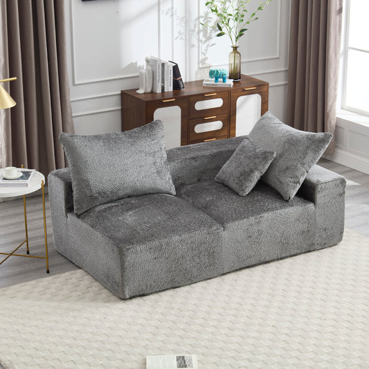 UNITED WE WIN Exquisite fabric technology, intimate two-person design, lazy leisure sitting, free combination of flexible and changeable, a wide range of scene applicability of the sofa-海智集-Default-