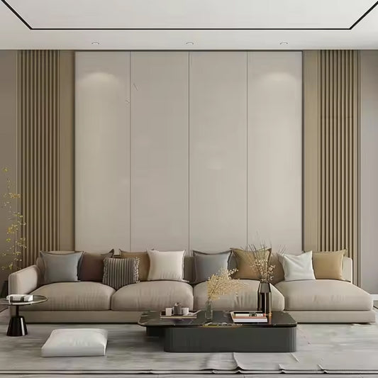 Wholesale Home Improvement Decoration Wall Cladding Panel Slat Fabric Wall Panel Interior Wpc Wall Panel-海智集-