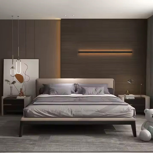 Factory's Modern 8mm Wholesale Plastic Fluted Wood Acoustic Solid PVC Wall Panel Boards Waterproof-海智集-