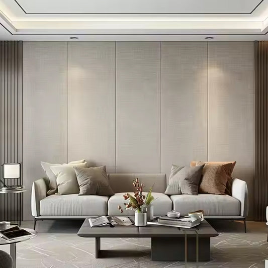 Modern Wood Grain WPC Slat Partition WPC Wall Panels for Interior Waterproof Durable-海智集-