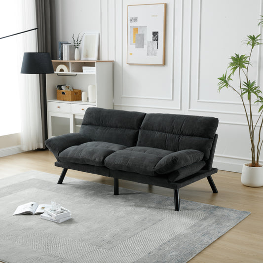 UNITED WE WIN Furniture,Bedroom furniture,Living room furniture,sofa with thick cushion,Sofa bed,Sleeper sofa with metal feet.