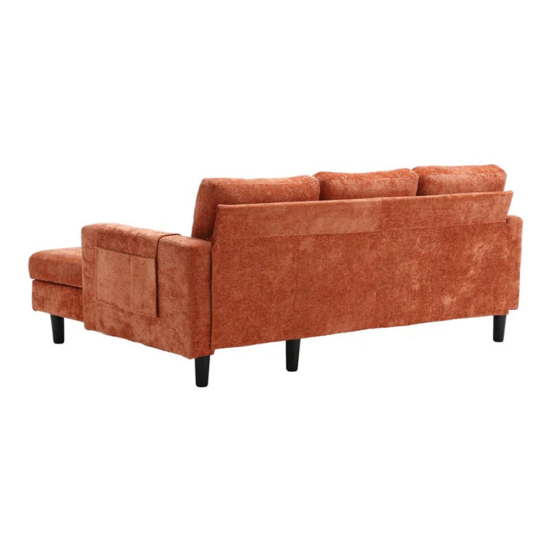 UNITED Sectional Sofa Reversible Sectional Sleeper Sectional Sofa with Storage Chaise-海智集-Default-