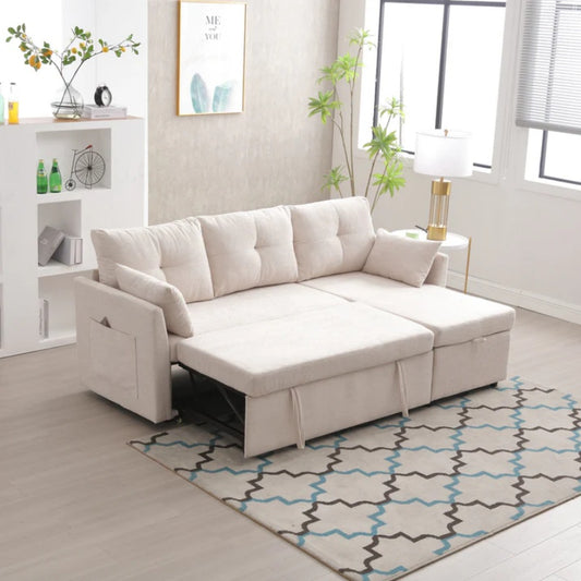 UNITED WE WIN-Furniture, modular L-shaped sofa, modular long sofa with reversible chaise lounge, Sofa bed, Sleeper sofa, modular sofa combination with storage seats.-海智集-Default-