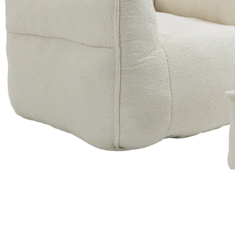 COOLMORE Bean Bag Chair Lazy Sofa/Footstool Durable Comfort Lounger High Back Bean Bag Chair Couch for Adults and Kids, Indoor & Outdoor-海智集-Default-