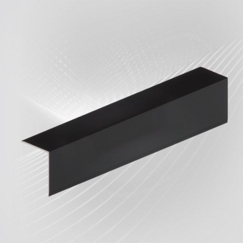 Black Custom 2*2 aluminum corner skirting board: Suitable for all styles-海智集-