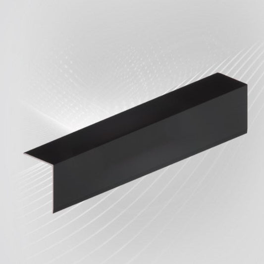Black Custom 2*2 aluminum corner skirting board: Suitable for all styles-海智集-
