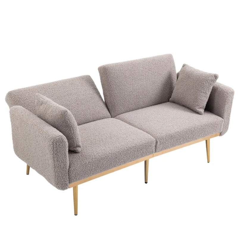 COOLMORE Velvet Sofa , Accent sofa .loveseat sofa with metal feet-海智集-Default-