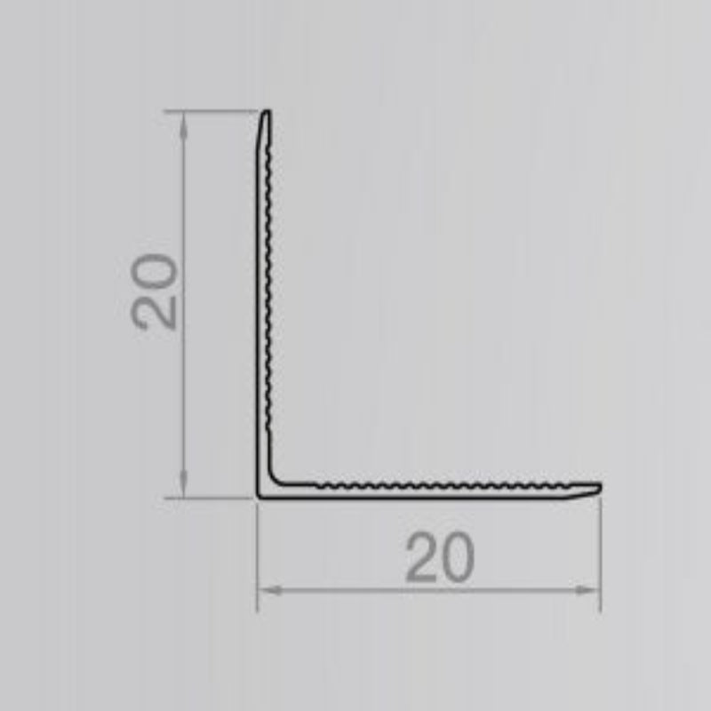 Black Custom 2*2 aluminum corner skirting board: Suitable for all styles-海智集-