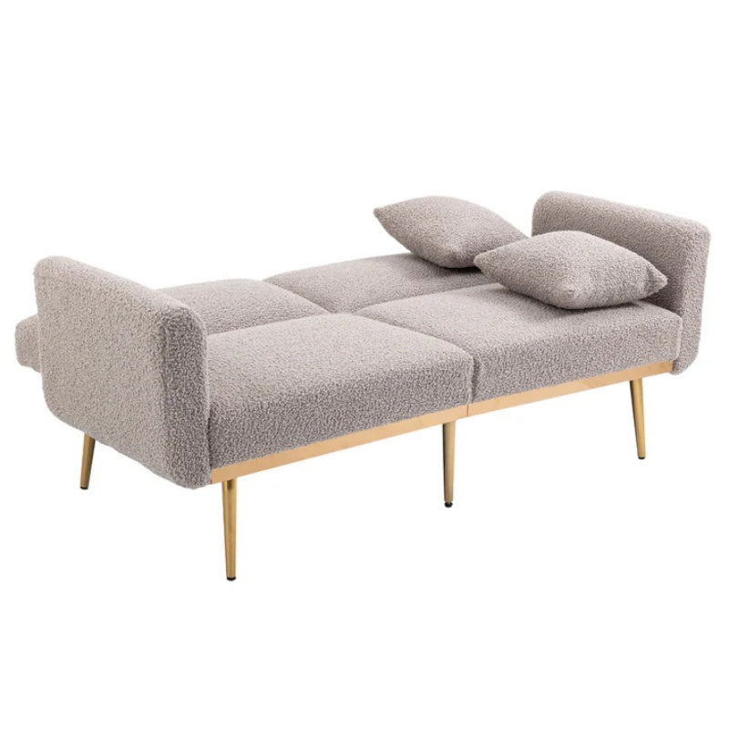 COOLMORE Velvet Sofa , Accent sofa .loveseat sofa with metal feet-海智集-Default-