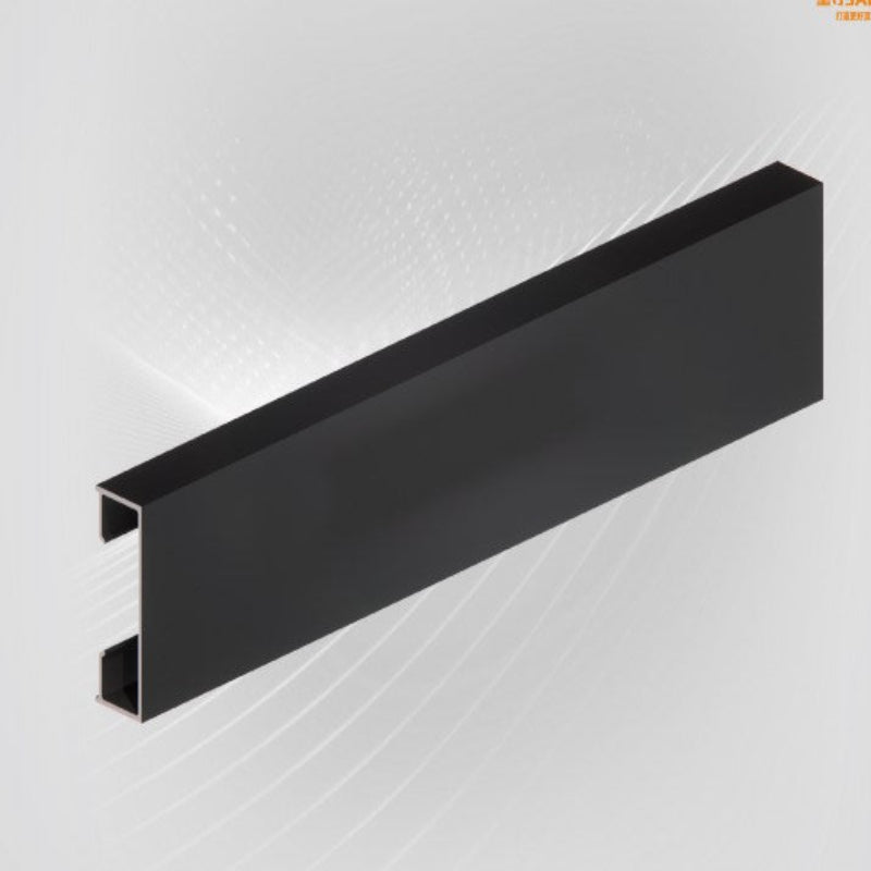 skirting board matte black rose gold 10*30 aluminum alloy skirting board: Beautiful and firm-海智集-