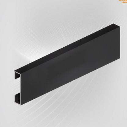 skirting board matte black rose gold 10*30 aluminum alloy skirting board: Beautiful and firm-海智集-